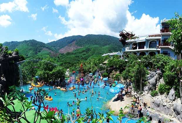 địa điểm du lịch đà nẵng - công viên suối khoáng nóng núi thần tài